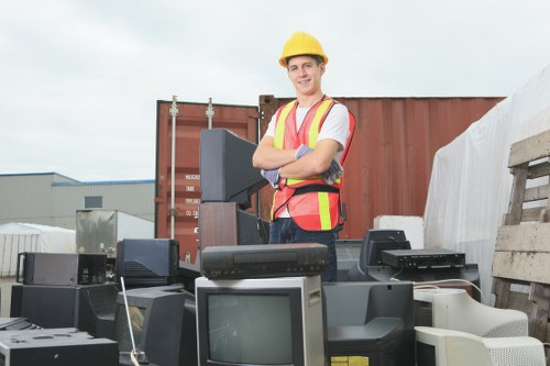 Eco-friendly office clearance recycling items